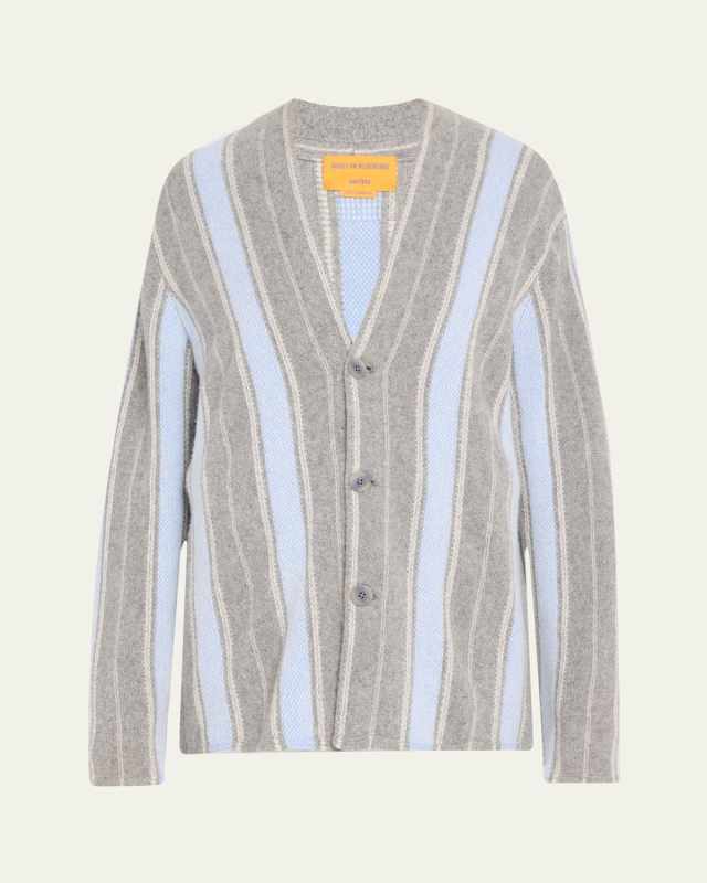Baja Everywear Cashmere Stripe Cardigan